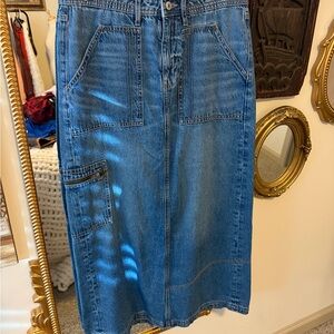 American Eagle Outfitters Blue Denim Skirt